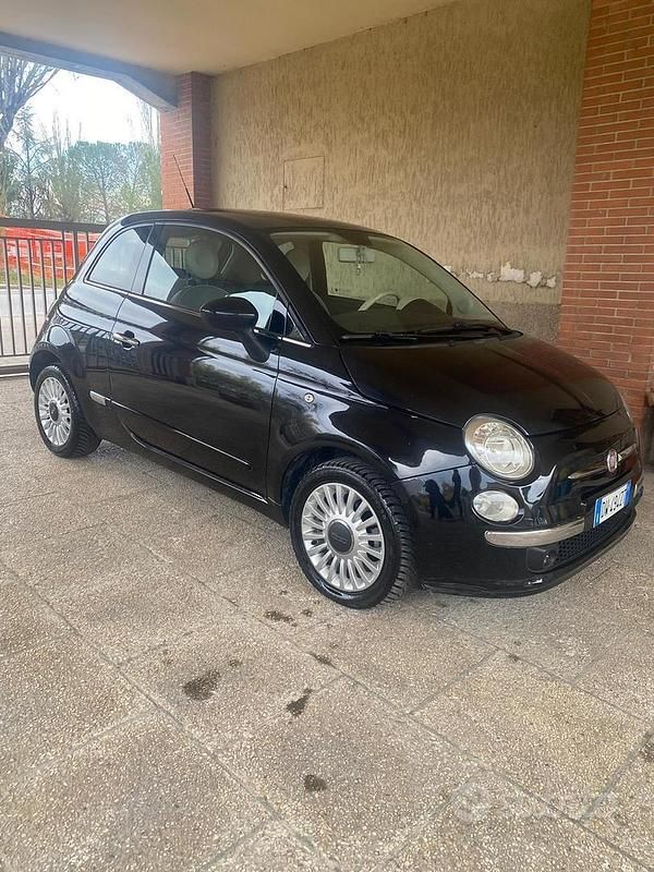 Usata Fiat 500 2009 Nero Cabrio