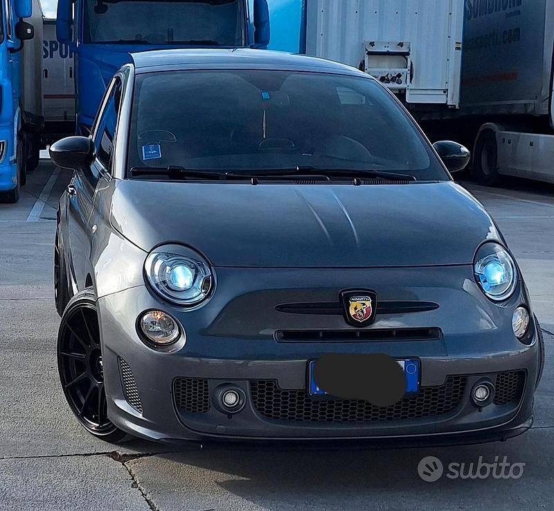 Usata Abarth 500C Turismo 160 CV (117 kW) 2015 Grigio Cabrio