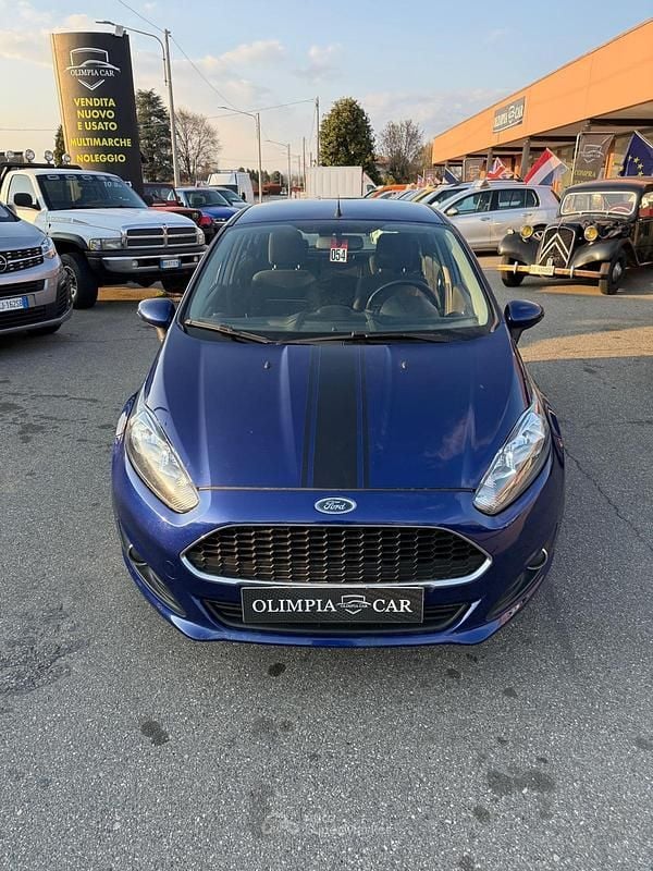 Usata Ford Fiesta 75 CV (55 kW) 2017 Blu
