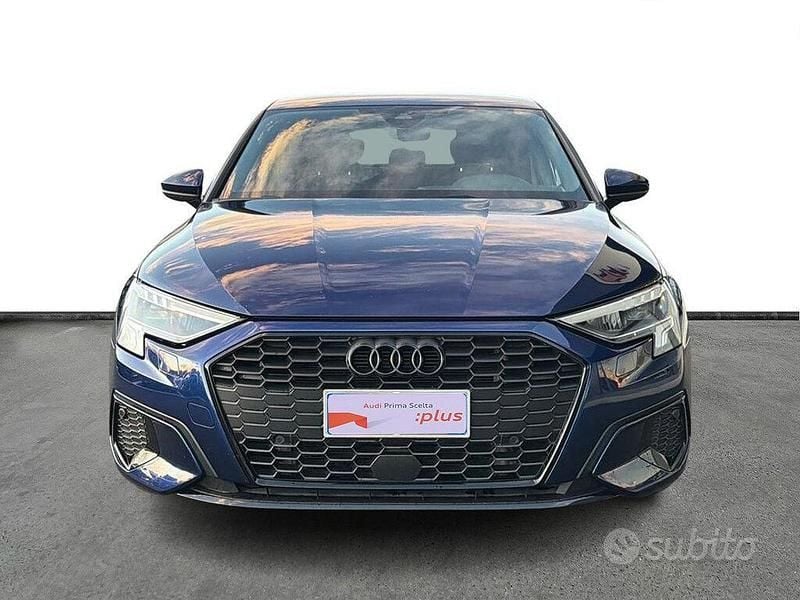 Usata Audi A3 Advanced 204 CV (150 kW) 2022 Blu Berlina