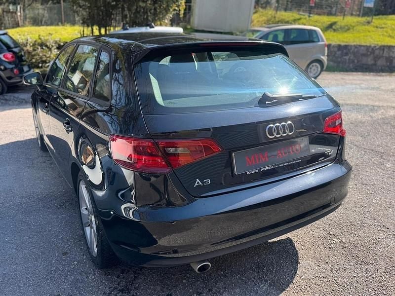 Usata Audi A3 Ambition 105 CV (77 kW) 2014 Nero Berlina