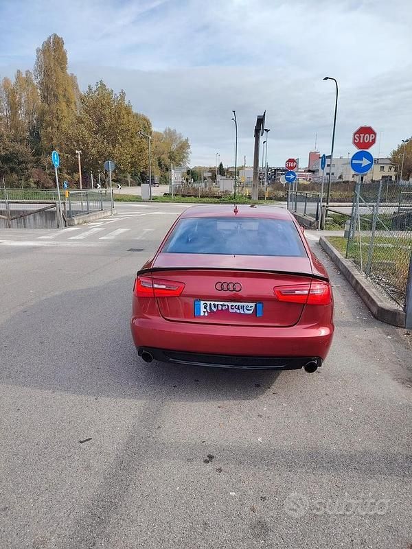Usata Audi A6 Business 204 CV (150 kW) 2011 Rosso Berlina