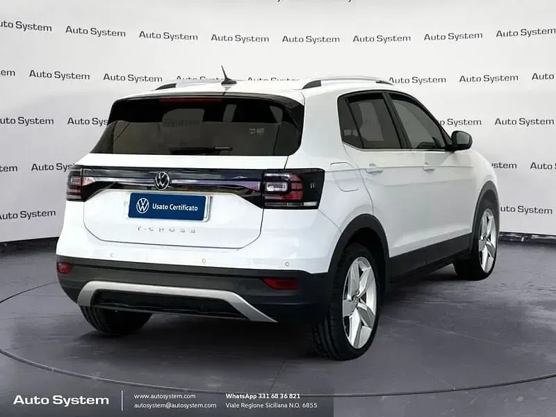 Usata VW T-Cross Advance 110 CV (80 kW) 2023 Bianco SUV