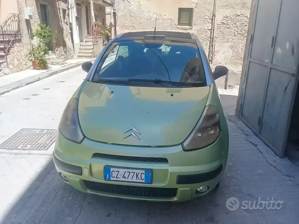 Usata Citroën C3 68 CV (50 kW) 2005 Verde Cabrio