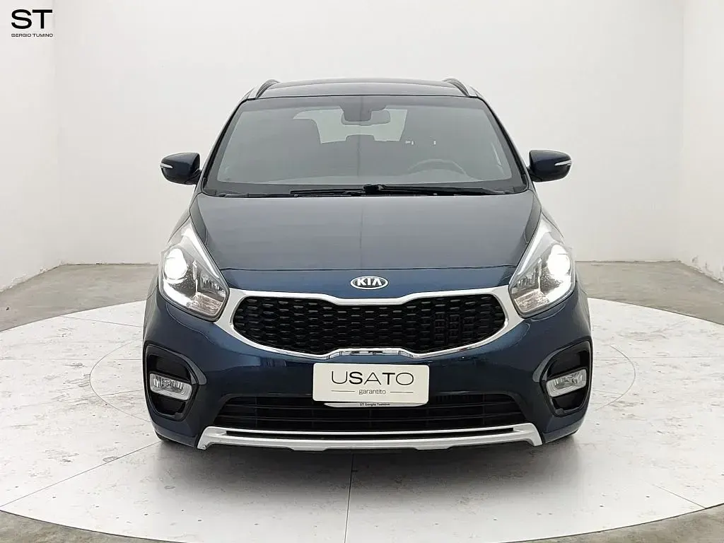Usata Kia Carens 116 CV (85 kW) 2017 Verde Monovolume