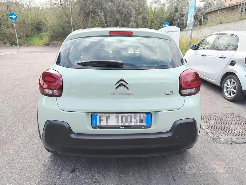 Usata Citroën C3 82 CV (60 kW) 2018 Verde Utilitaria