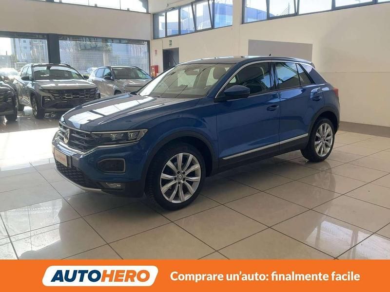 Usata VW T-Roc Advance 116 CV (85 kW) 2020 Blu/azzurro SUV