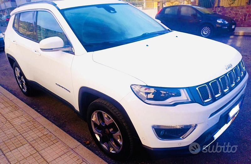 Usata Jeep Compass 120 CV (88 kW) 2019 Bianco SUV