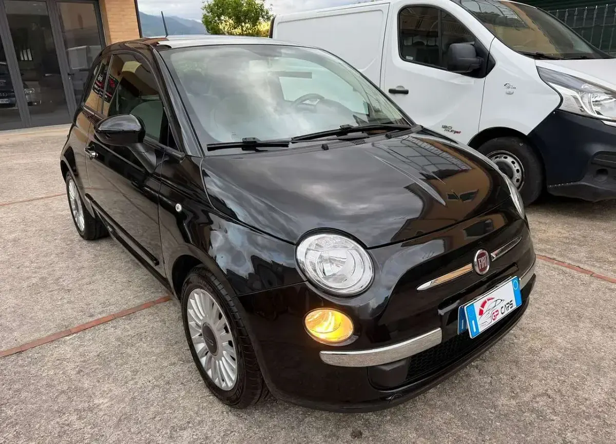 Usata Fiat 500 Lounge 69 CV (50 kW) 2013 Nero Utilitaria