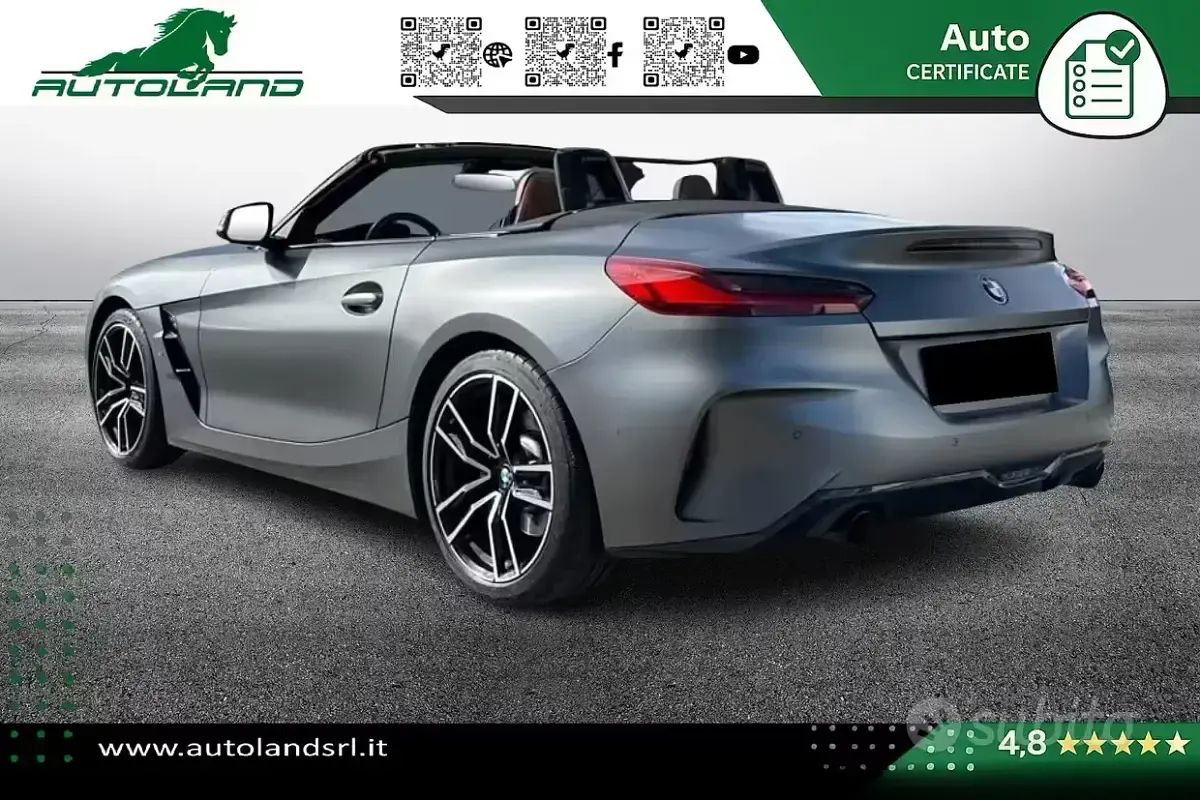 Usata BMW Z4 M Sport 258 CV (189 kW) 2023 Grigio Cabrio