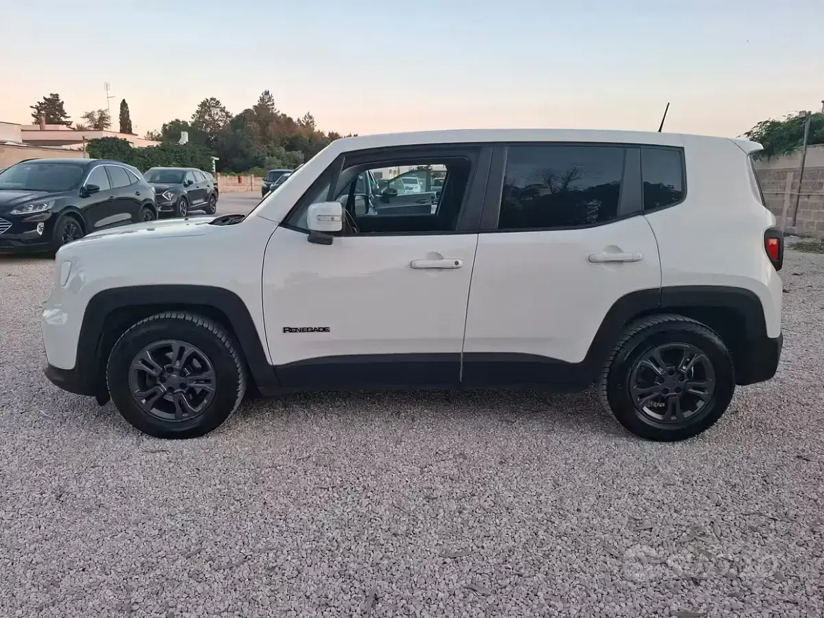 Usata Jeep Renegade 130 CV (95 kW) 2021 Bianco SUV