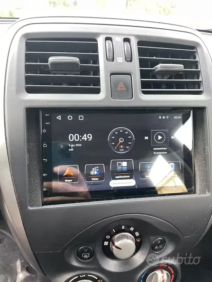 Usata Nissan Micra 80 CV (58 kW) 2017 Grigio Utilitaria