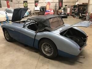 Usata Austin Healey 100 90 CV (66 kW) 1954 Blu Cabrio