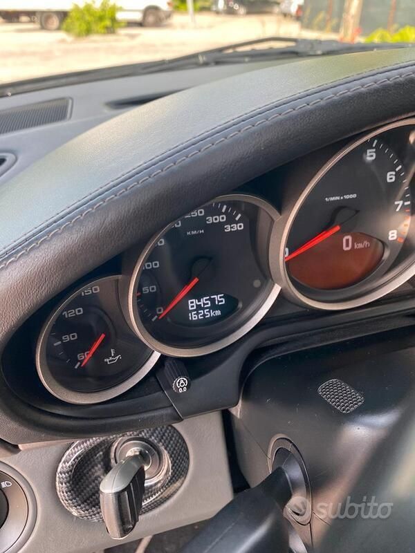Usata Porsche 997 325 CV (239 kW) 2007 Nero Cabrio
