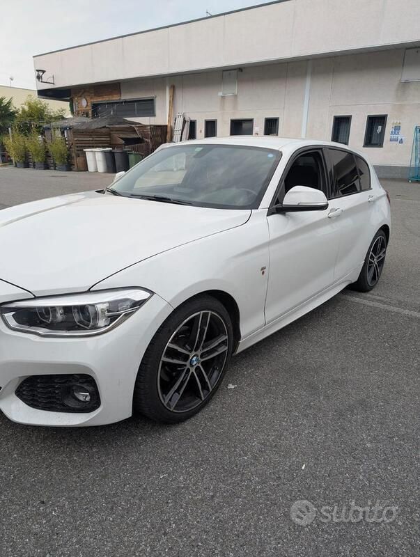 Usata BMW 118 M Sport 150 CV (110 kW) 2018 Bianco Utilitaria
