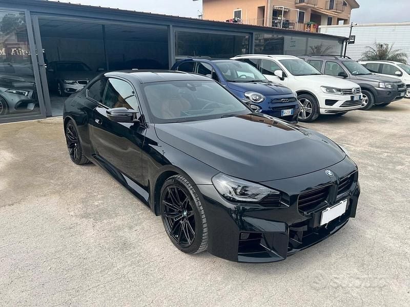 Begagnad BMW M2 M Sport 460 HK (338 kW) 2024 Svart Sportkupé