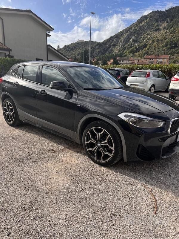 Usata BMW X2 Efficient Dynamics 116 CV (85 kW) 2020 Nero SUV