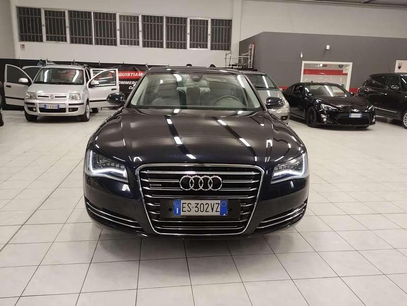 Usata Audi A8L Ambiente 250 CV (183 kW) 2013 Blu/azzurro Berlina