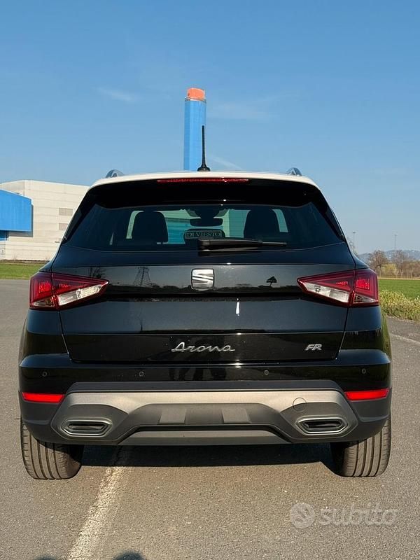 Usata Seat Arona FR 110 CV (80 kW) 2023 Nero SUV