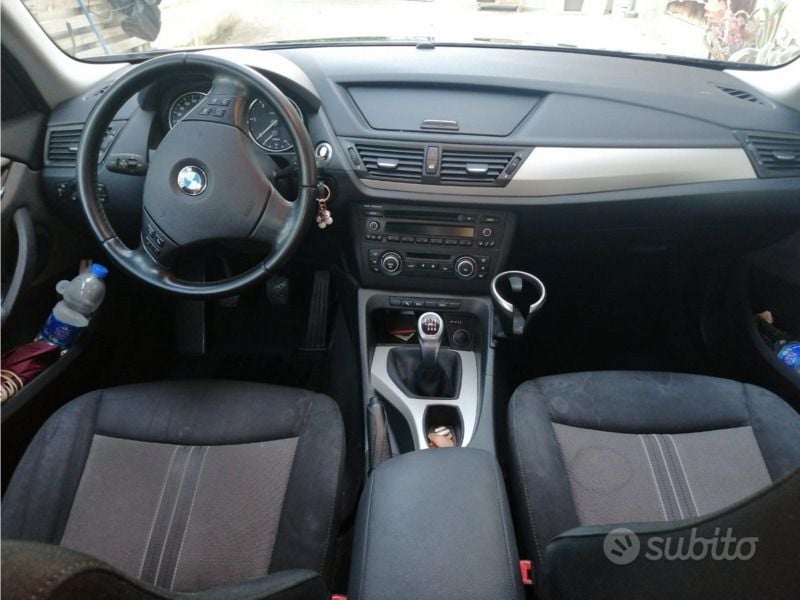 Usata BMW X1 143 CV (105 kW) 2012 Nero SUV