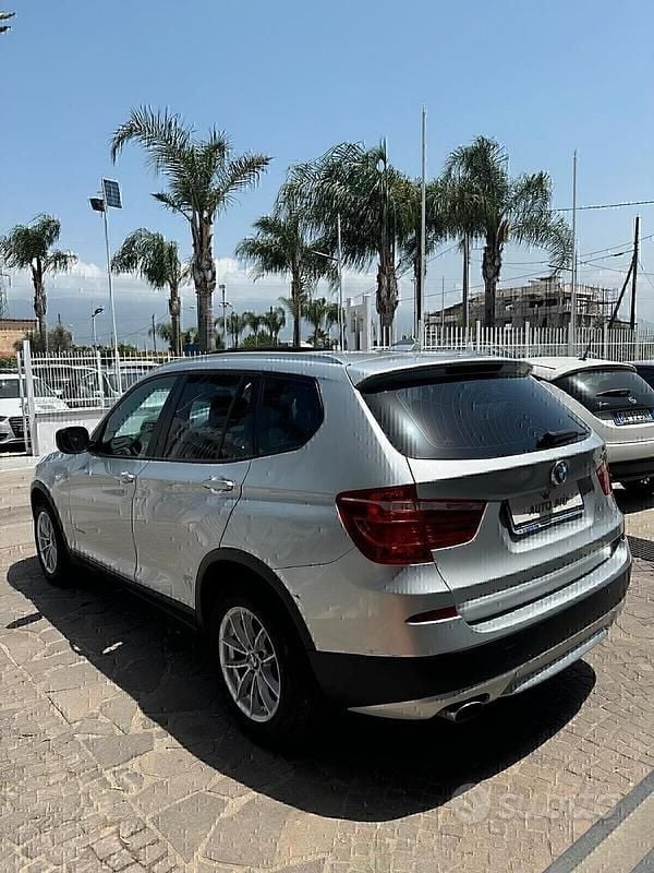 Usata BMW X3 Efficient Dynamics 183 CV (134 kW) 2013 Grigio SUV