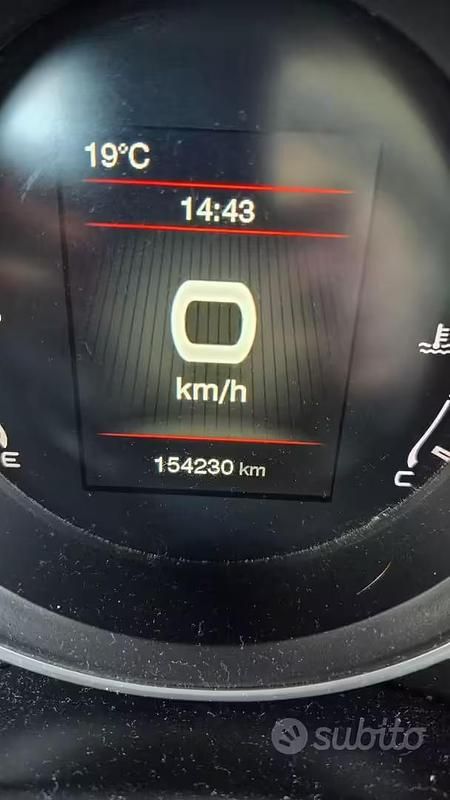 Usata Fiat 500L Cross 95 CV (69 kW) 2017 Bianco Monovolume