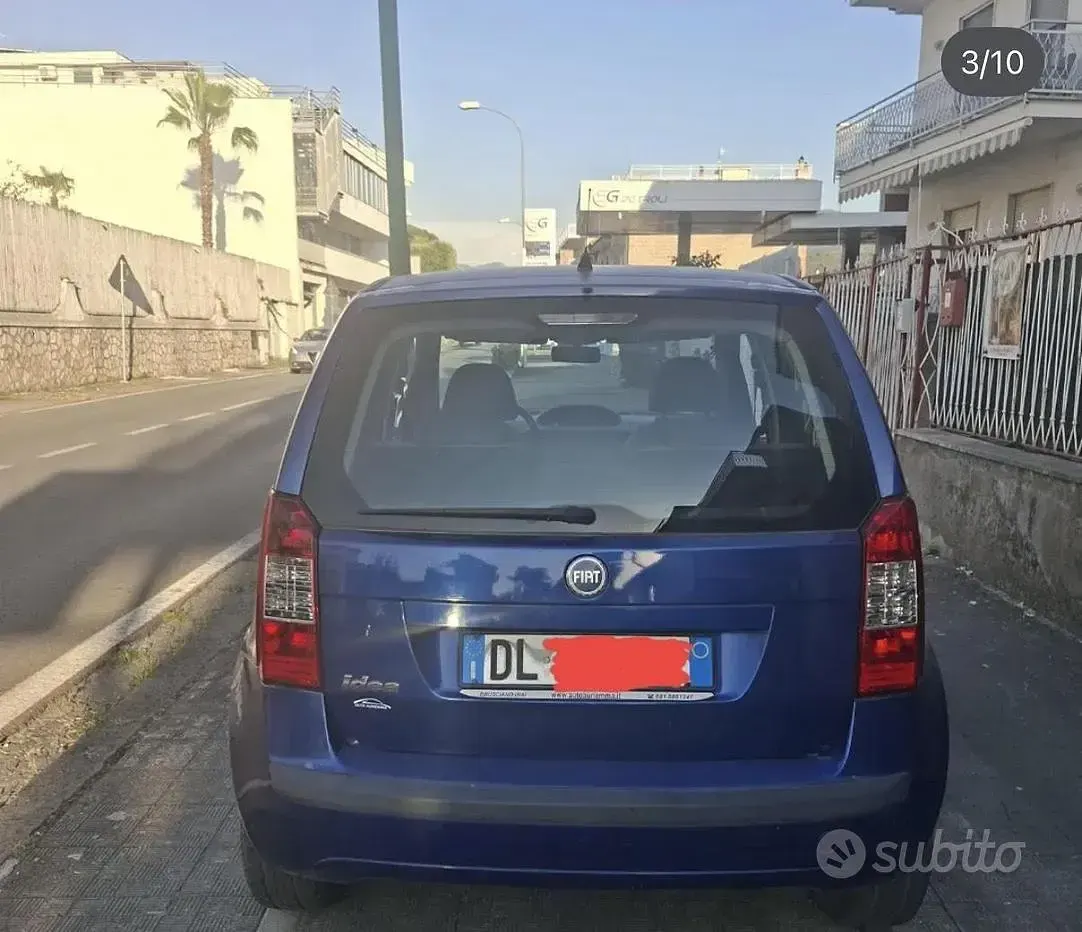 Usata Fiat Idea 80 CV (58 kW) 2007 Monovolume