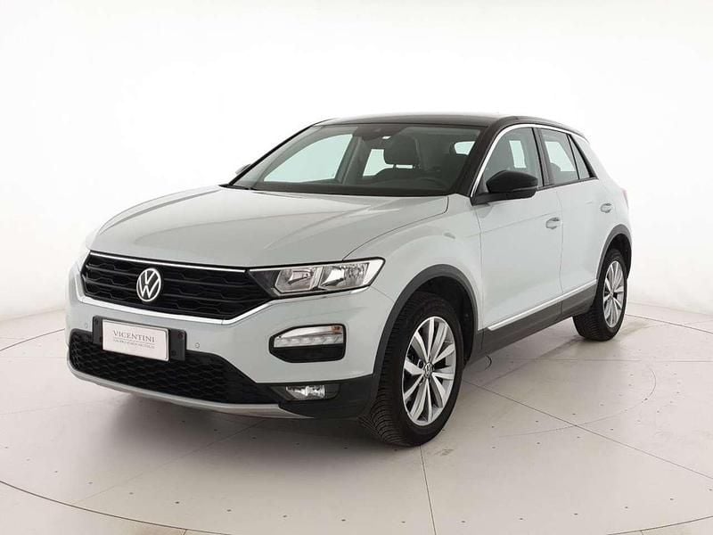 Usata VW T-Roc Style 150 CV (110 kW) 2021 White silver metallizzato nero SUV