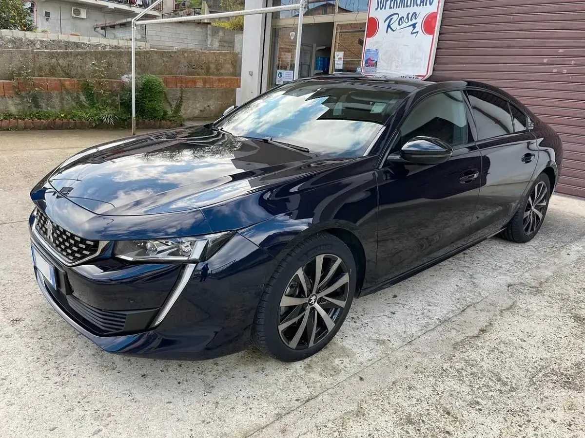 Usata Peugeot 508 GT 177 CV (130 kW) 2020 Blu Berlina