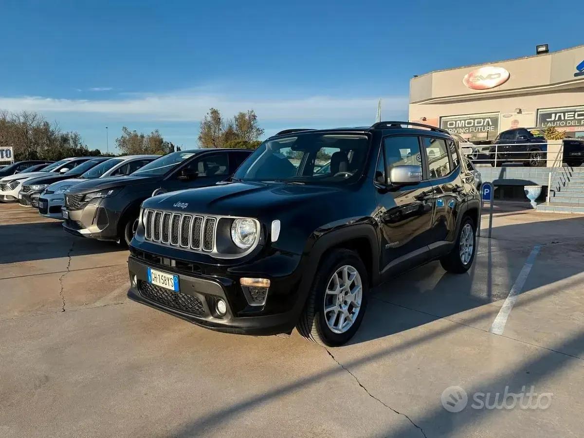 Usata Jeep Renegade Limited 130 CV (95 kW) 2022 Nero SUV