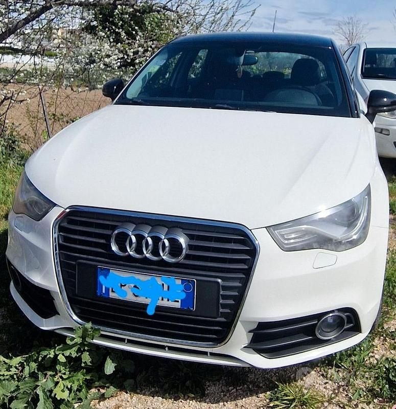 Usata Audi A1 S-Line 105 CV (77 kW) 2013 Bianco Utilitaria