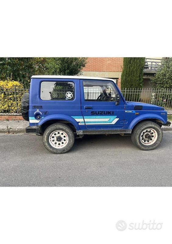 Usata Suzuki Samurai 64 CV (47 kW) 1992 Blu SUV