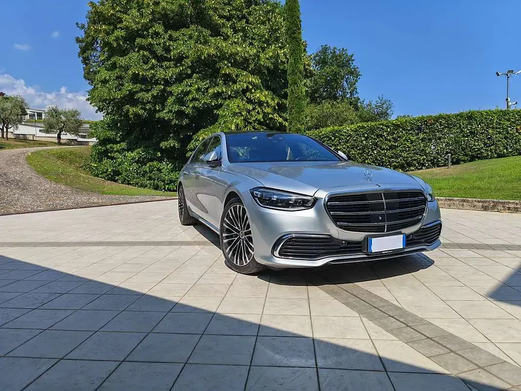 Usata Mercedes S500 Premium Plus 435 CV (319 kW) 2021 Argento Berlina