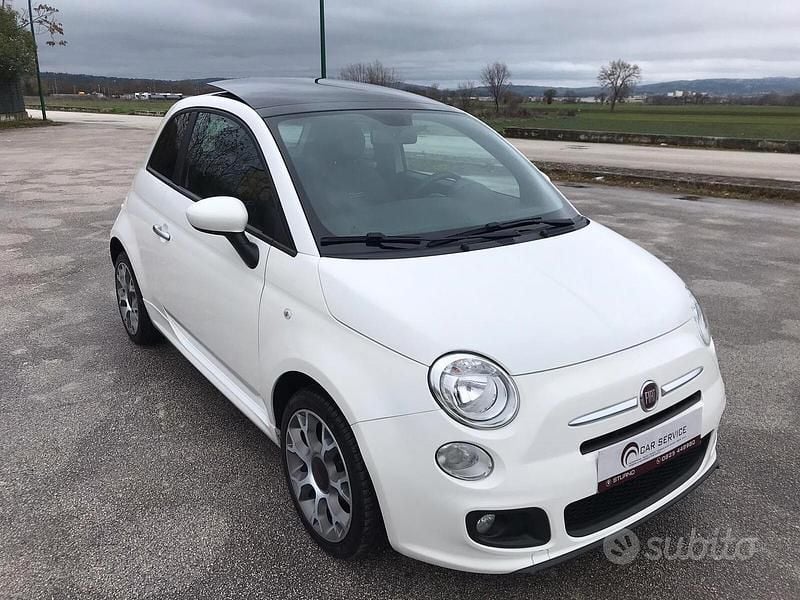 Usata Fiat 500S S 69 CV (50 kW) 2014 Bianco Utilitaria