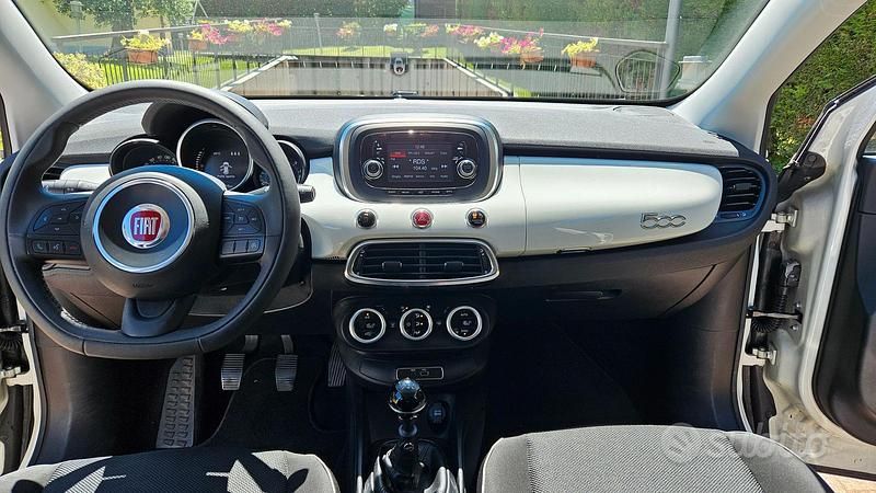 Usata Fiat 500X 140 CV (102 kW) 2016 Bianco SUV