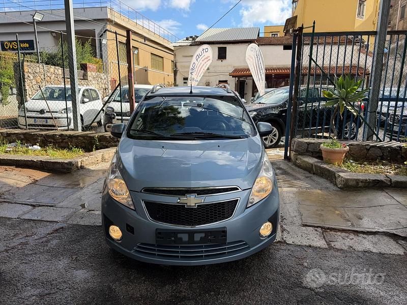 Usata Chevrolet Spark LS 81 CV (59 kW) 2012 Blu Utilitaria