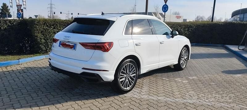 Usata Audi Q3 S-Line 150 CV (110 kW) 2021 Bianco SUV