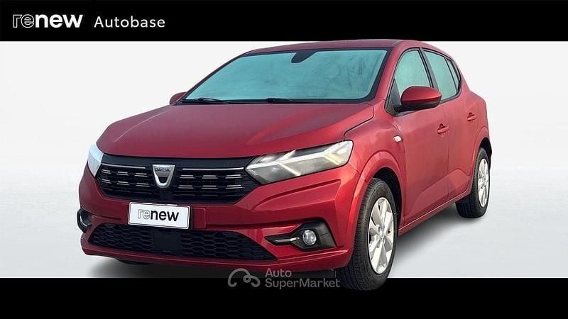 Rosso Usata 2022 Dacia Sandero Comfort Tre volumi | 11.490 € (Buon prezzo) - Immagine 1/4