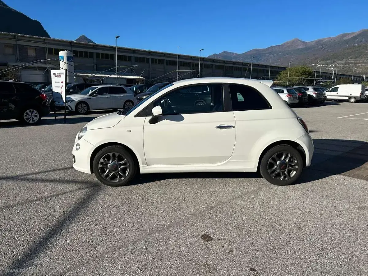 Usata Fiat 500S S 69 CV (50 kW) 2015 Bianco Berlina