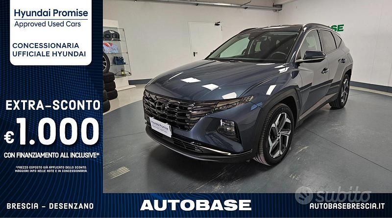Usata Hyundai Tucson 179 CV (131 kW) 2022 Blu SUV