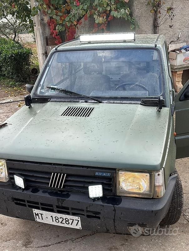 Usata Fiat Panda 1991 Verde Berlina
