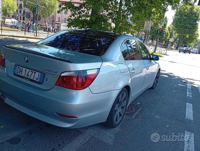 Usata BMW 530 Sport Line 2007 Grigio Berlina