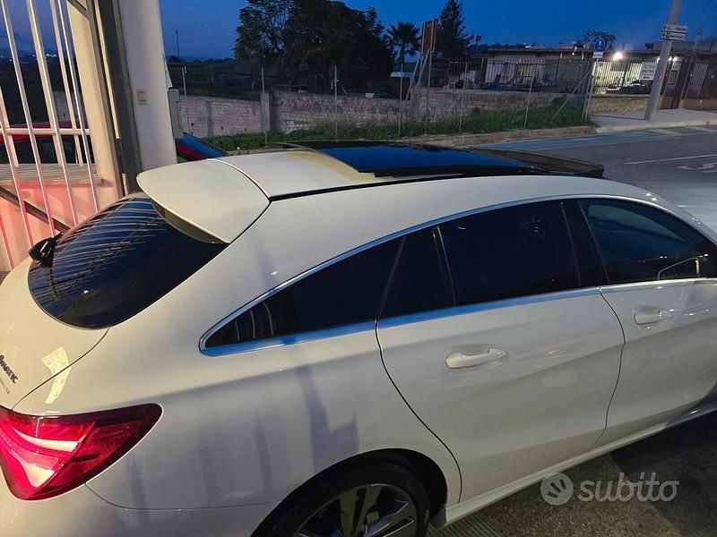 Usata Mercedes CLA220 Premium 176 CV (129 kW) 2018 Bianco Berlina