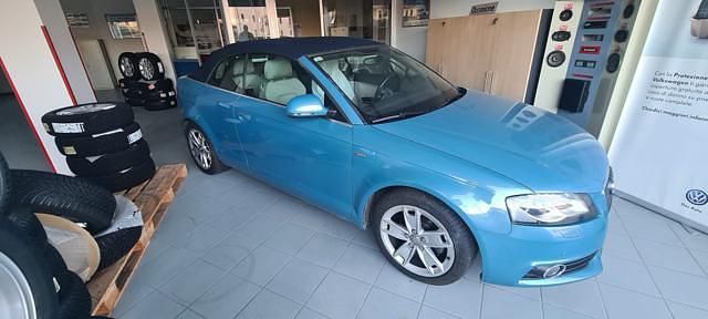Azzurro Usata 2009 Audi A3 Cabriolet Ambition Cabrio | 9000 € (Molto cara) - Immagine 1/4