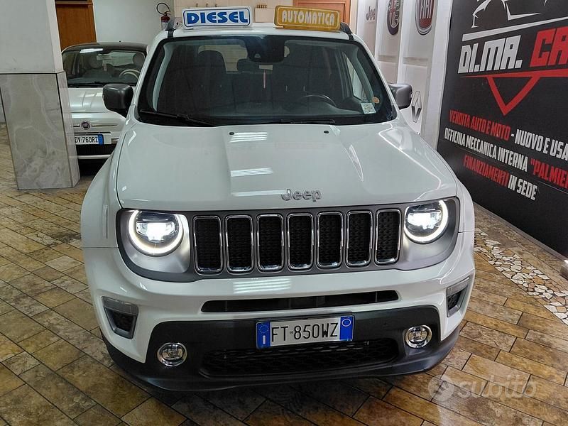 Usata Jeep Renegade Limited 140 CV (102 kW) 2019 Bianco SUV