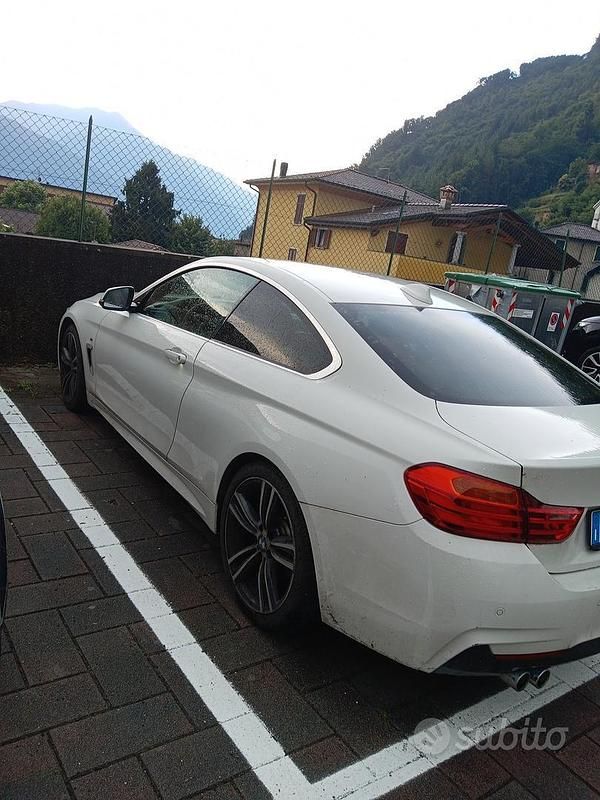 Usata BMW 420 Coupé M Sport 190 CV (139 kW) 2015 Bianco Coupé