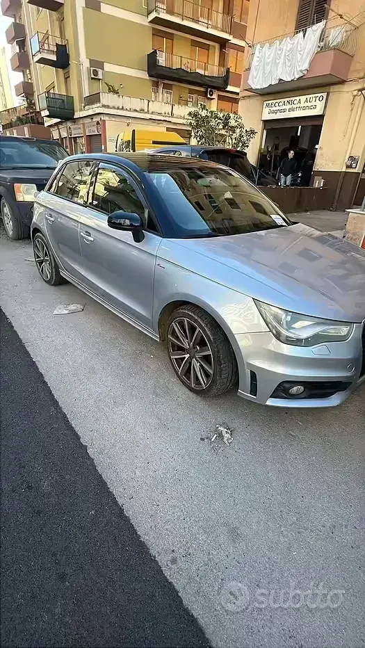 Usata Audi A1 S-Line 105 CV (77 kW) 2014 Grigio Utilitaria