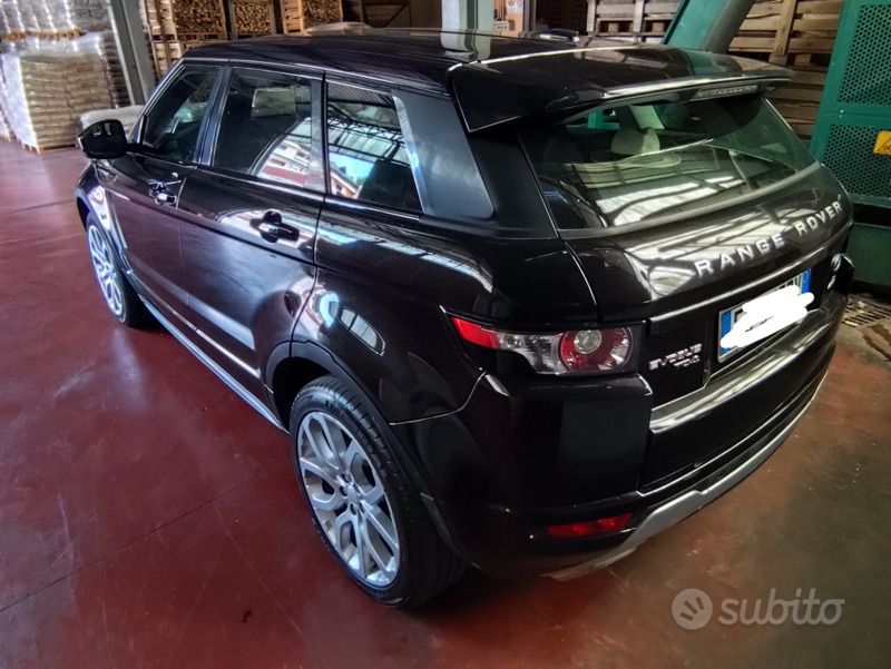 Usata Land Rover Range Rover evoque Dynamic 150 CV (110 kW) 2014 Nero SUV