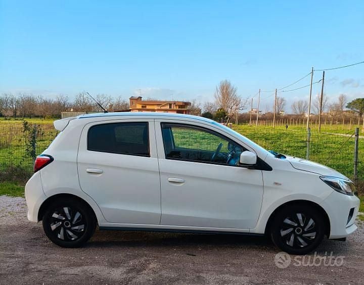 Usata Mitsubishi Space Star 80 CV (58 kW) 2022 Bianco Utilitaria