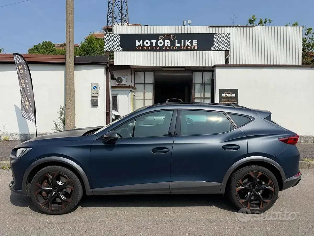 Usata Cupra Formentor VZ 310 CV (228 kW) 2021 Blu SUV